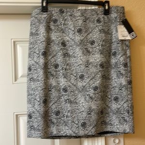 Black and white skirt